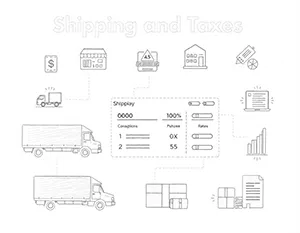 E-Commerce Store Development 6 Streamlined Shipping And Tax Management