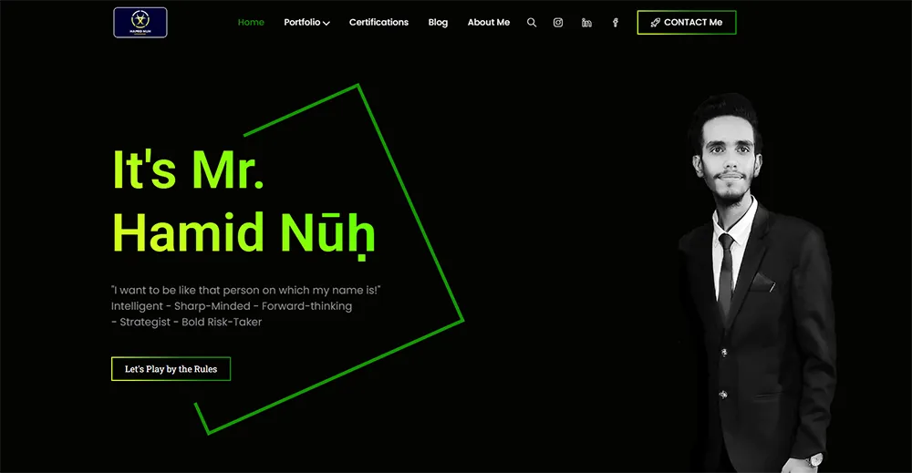 E-Commerce Launch Package 15 Hamid Nuh Personal Website