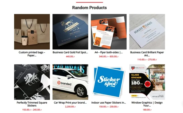 Media Print UAE Products